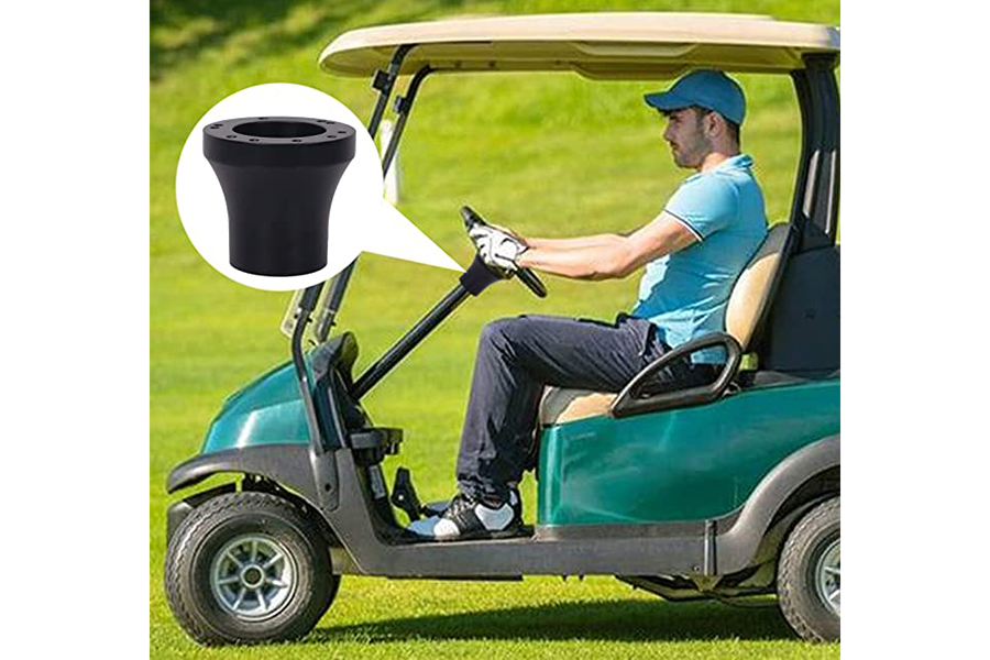 Golfkar Stuurwielen & Adapter Zwart