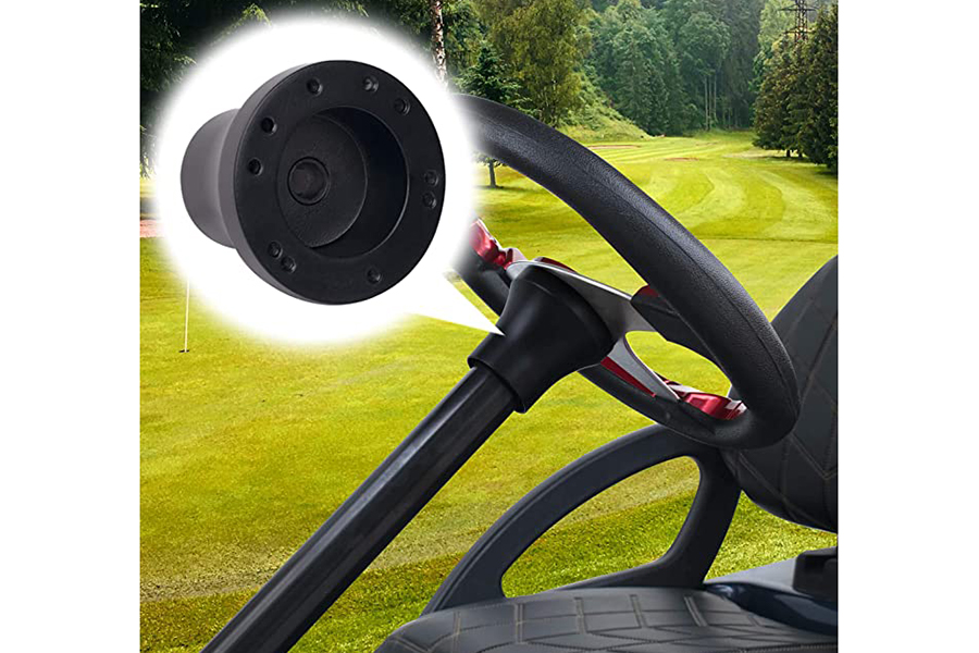 Golfkar Stuurwielen & Adapter Zwart