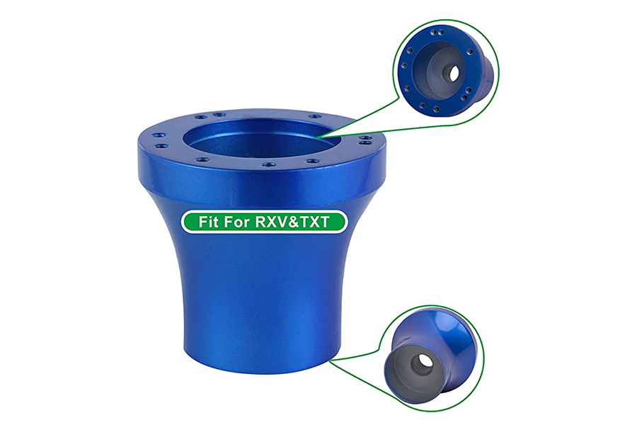 Golfkar Stuurwielen & Adapter Blauw