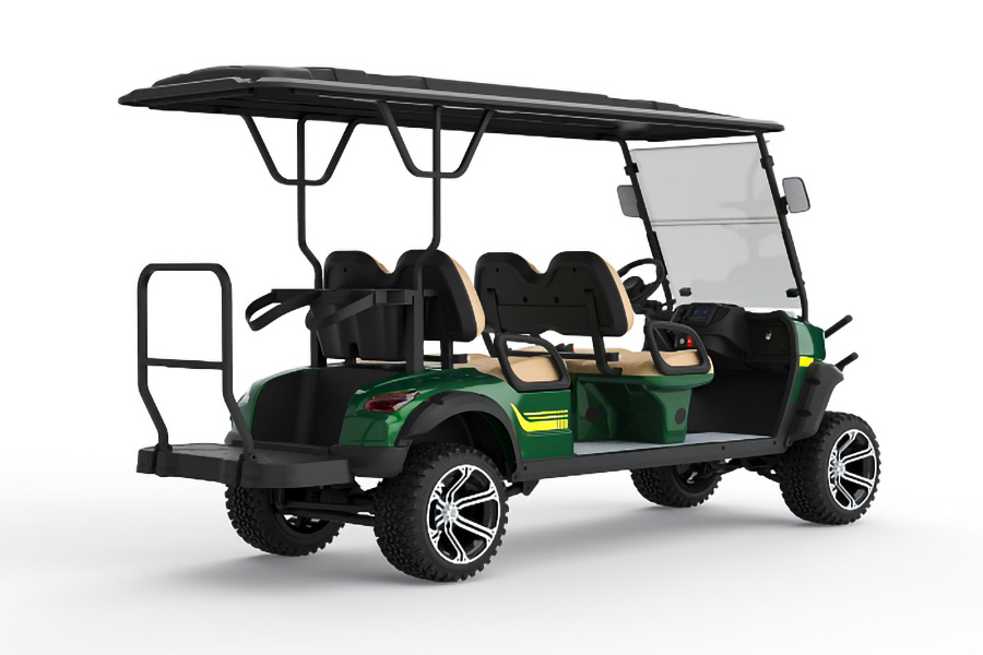 Elektrische golfkar L4 CSA es-l4+csagreenpic3