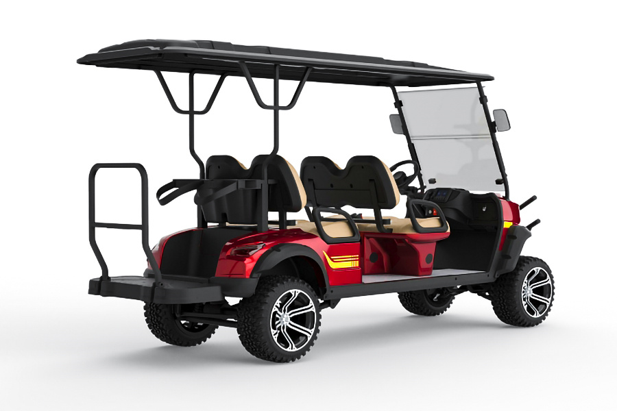 Elektrische golfkar L4 CSA es-l4+csaredpic3