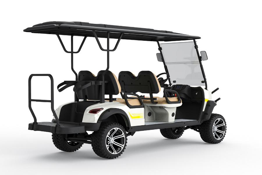 Elektrische golfkar L4 CSA es-l4+csawhitepic3